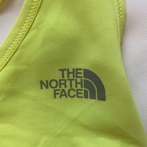 Chartreuse colored Drawstring tank top.